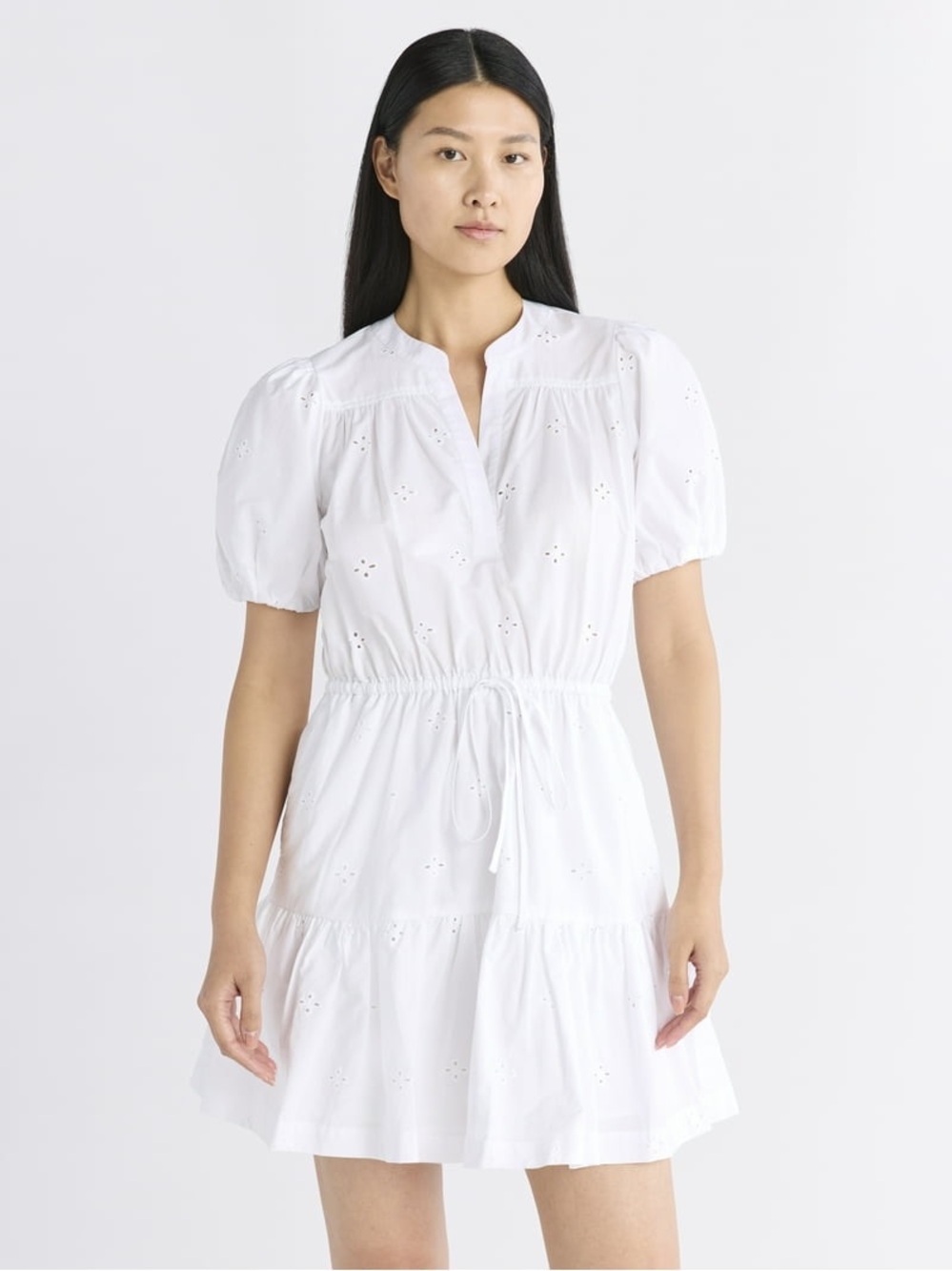 Free Assembly Women's and Women's Plus Cotton Eyelet - Picture 1 of 15